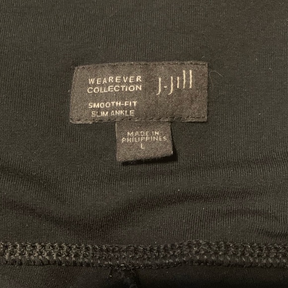 J. Jill Black Wearever Smooth-Fit Slim-Leg Pants - Picture 2 of 5